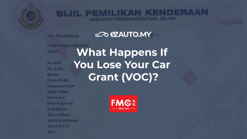 ezauto ezfeed What happens if you lose your car grant (VOC)?